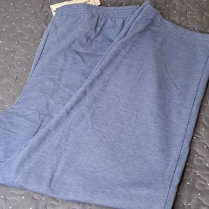 Alfred Dunner blue Relax & Enjoy elastic waist pants size PXL NWT